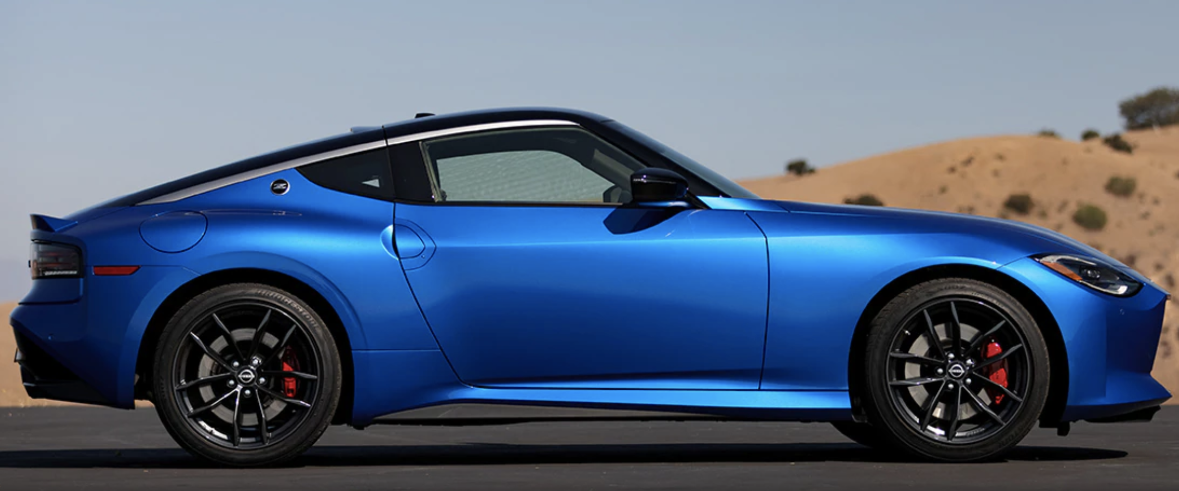 The 2023 Nissan Z in blue