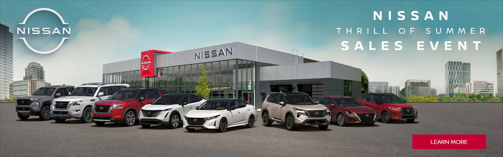 Nissan thrill of the summer sales event