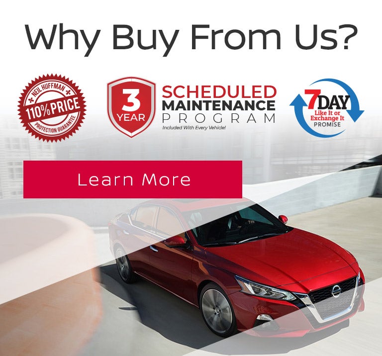Why Buy a Nissan in Frankfort and Lexington KY?